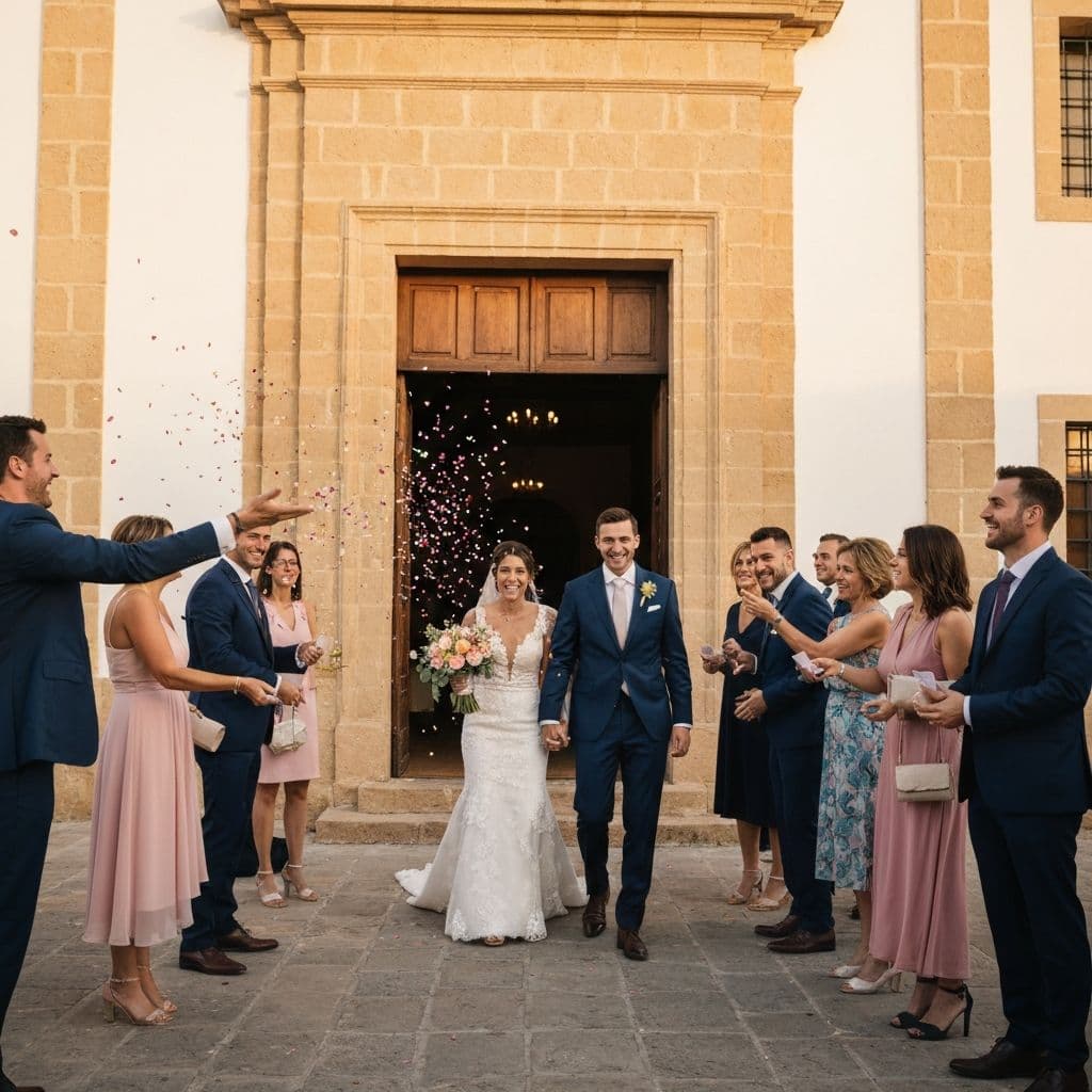 Wedding celebration in Altea