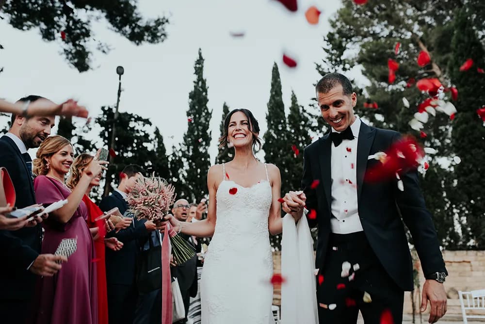 Un instante de la ceremonia — Armando & Cristina