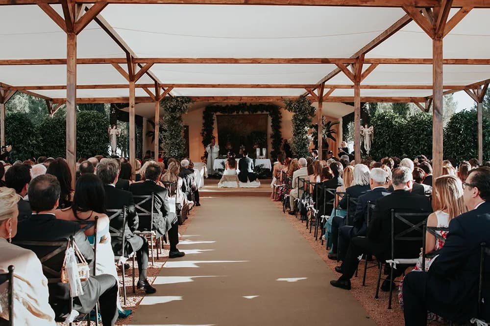 El escenario de la celebración — Elisa & Jaime
