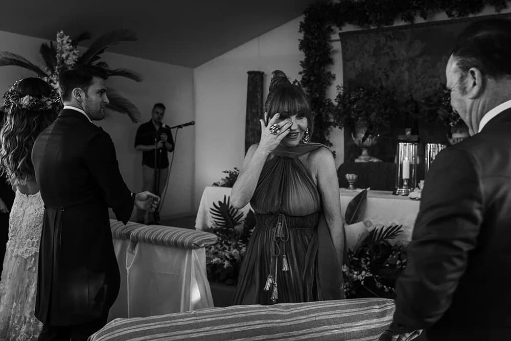 Un instante de la ceremonia — Elisa & Jaime