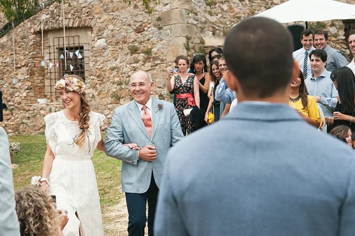 Un instante de la ceremonia — Eva & Agustín