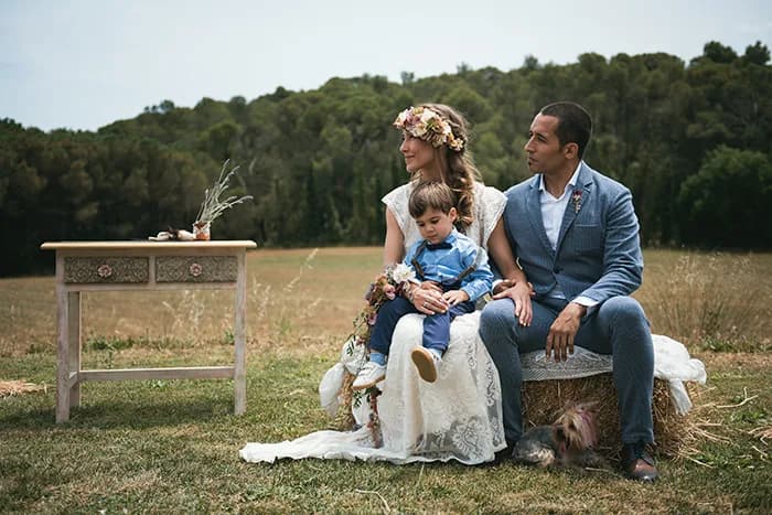 Un instante de la ceremonia — Eva & Agustín