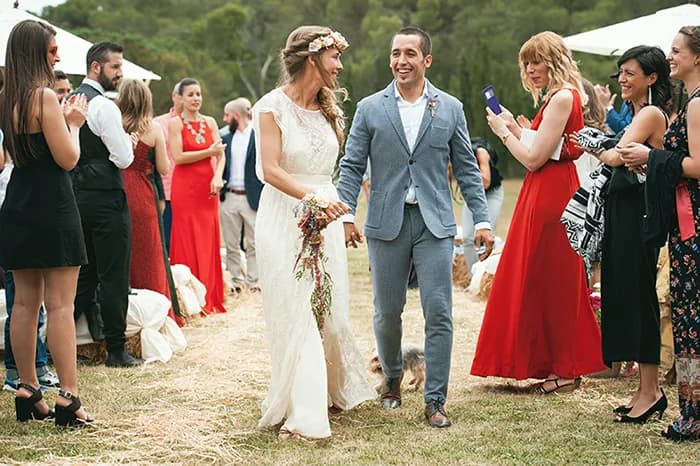 Un instante de la ceremonia — Eva & Agustín