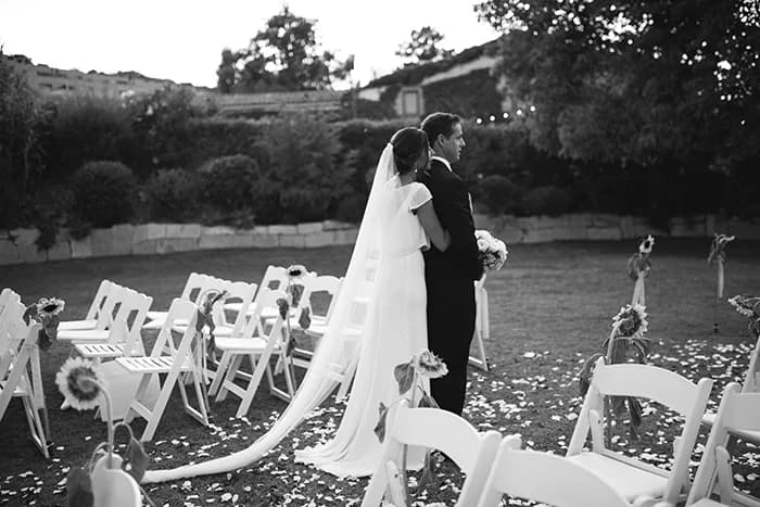 Un instante de la ceremonia — Fátima & Luis