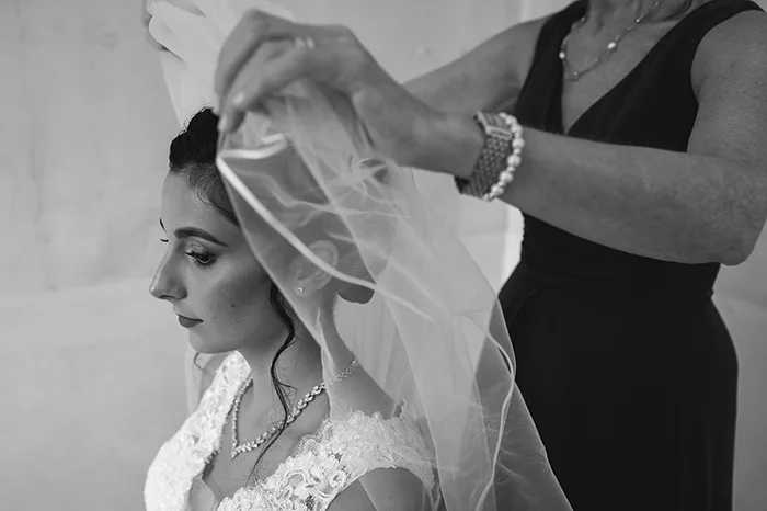 Un momento de los preparativos — Giacomo & Analisa