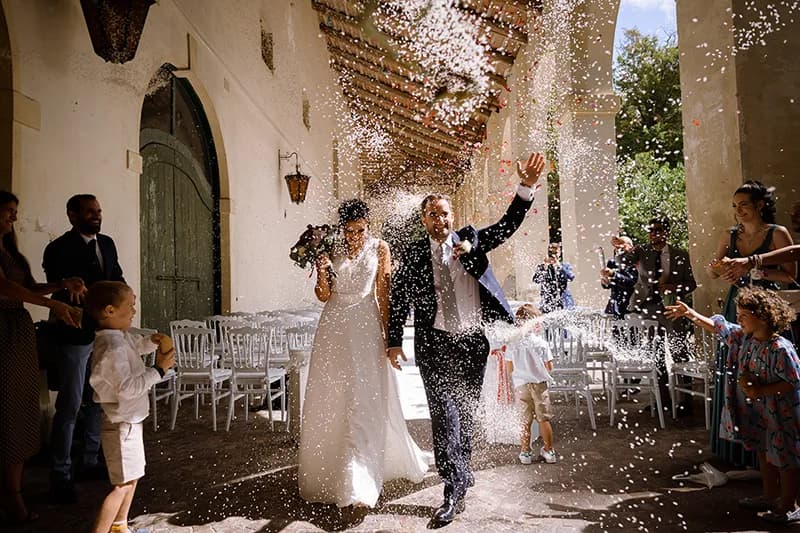 Fotografía documental de una ceremonia de boda