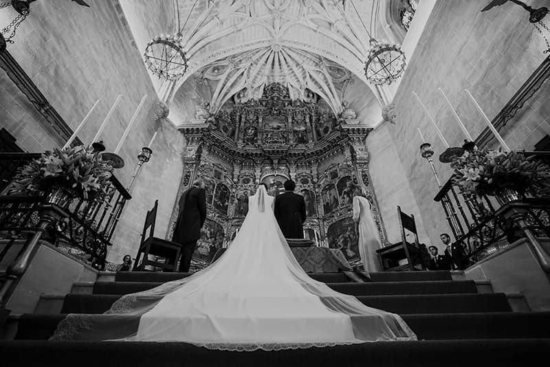 Un instante de la ceremonia — Mónica & Lucas